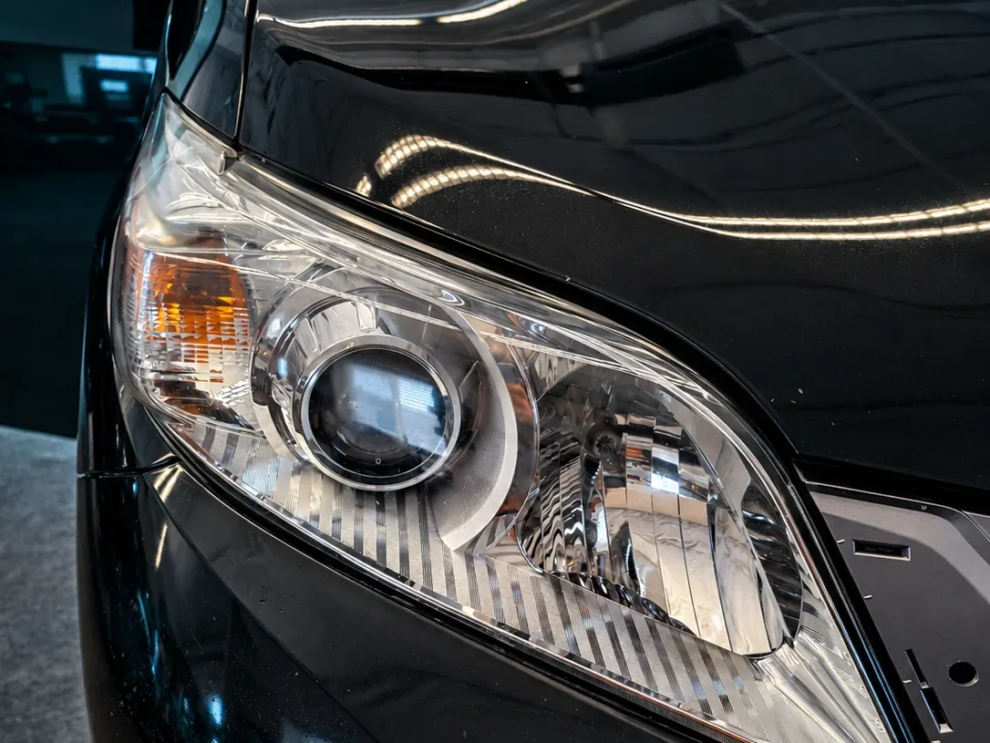 Headlight after restoration, clear lens